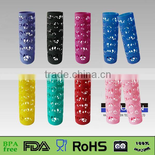 food grade anti slip outdoor bottle sleeve