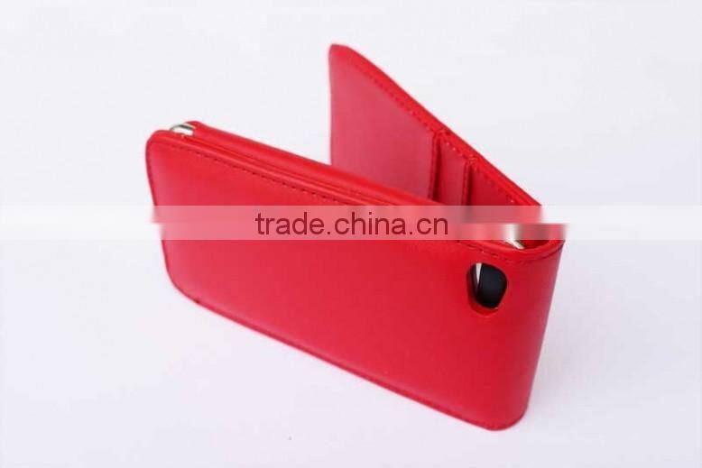 high quality pu leather case for ipod touch 5, classic design leather cases