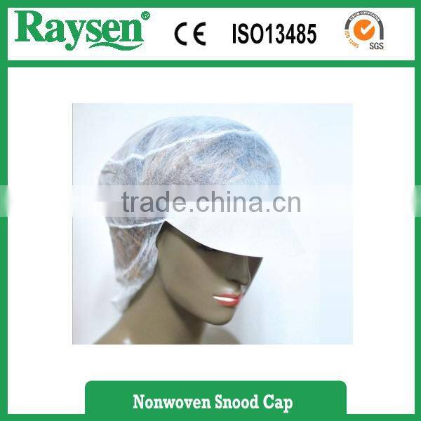 clip mob cap,disposable mop cap,disposable non woven mob cap
