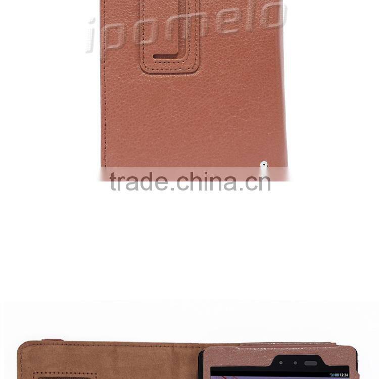 Wholesale leather tablet case for Sharp AQUOS PAD SH-08E