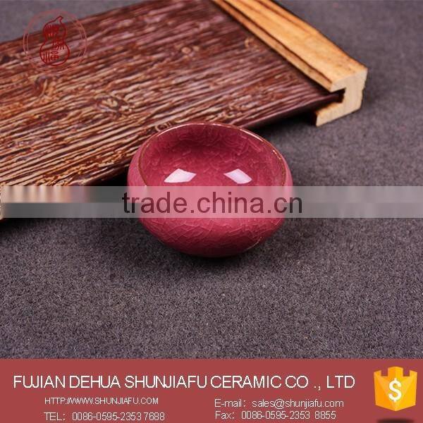 Dark Bule Ceramic Ice Crack Glaze Cups, Bulk Tea Cups Wholesale