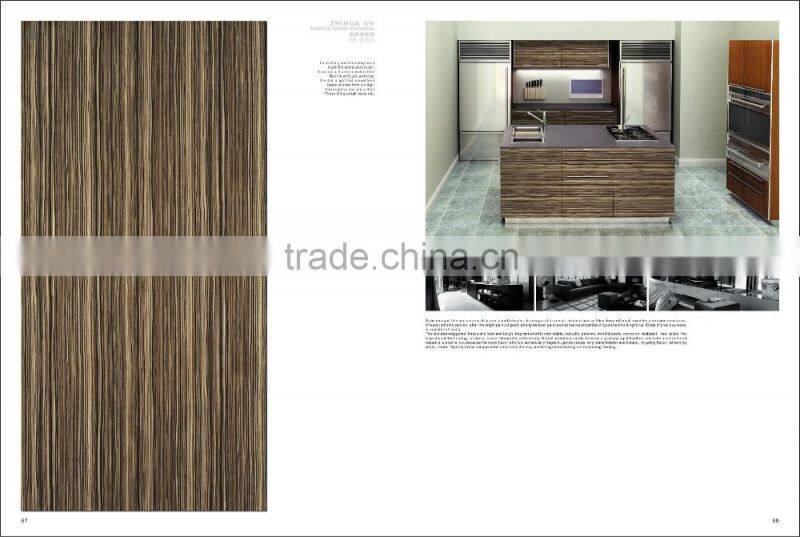 ZH UV brand glossy mdf board for kitchen cabinet door