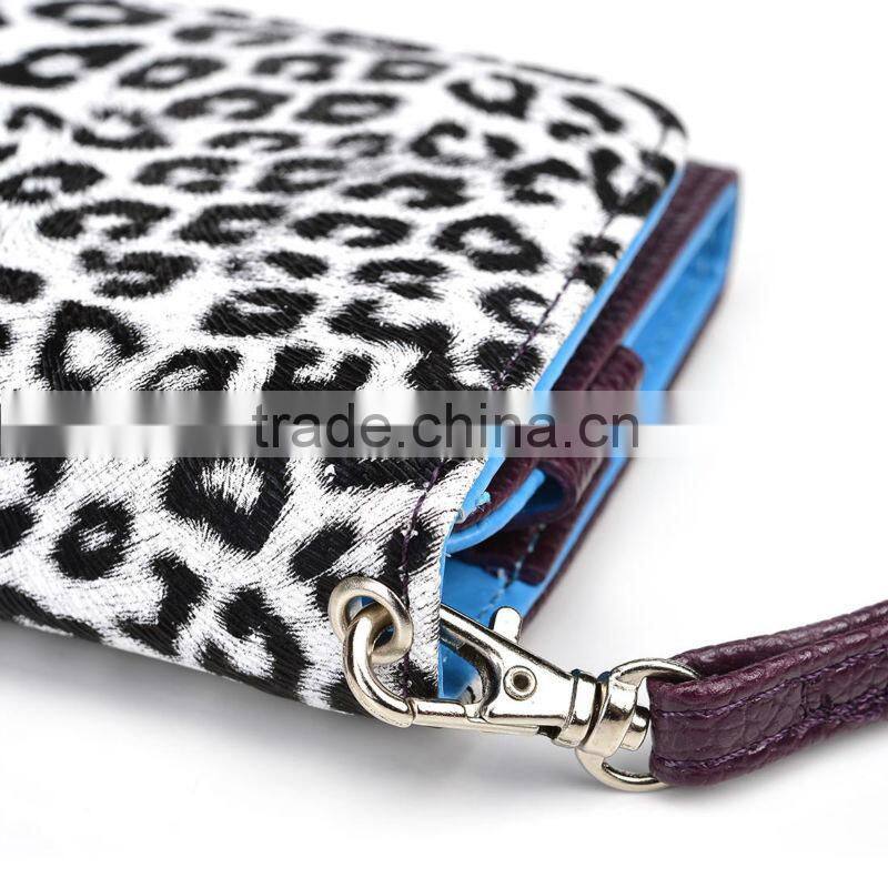 LEATHER FLIP WALLET CASE COVER FOR SAMSUNG GALAXY S3 MINI I8190 SCREEN PROTECTOR