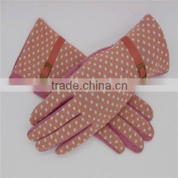 China Skillful Manufacturer Bright Color Gloves