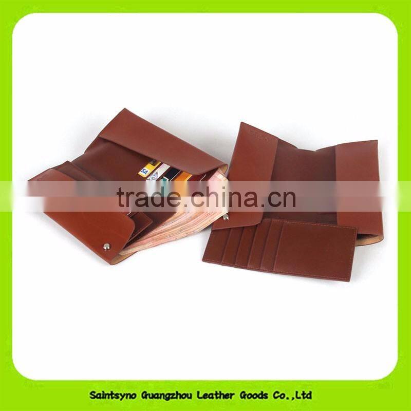 16416 Wholesale custom logo wallet leather men's wallet