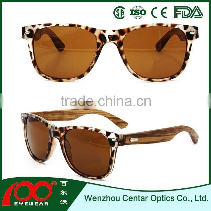 China supplier high quality optical glasses , wood polarized sunglasses , Bamboo sunglasses