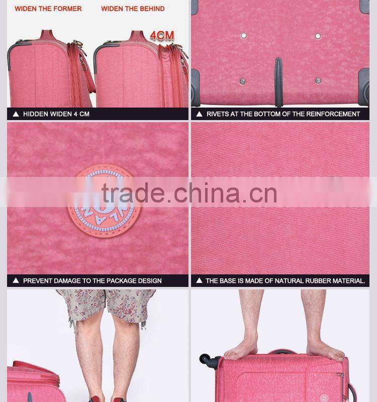 2016 new style ladies travel bags and eminent luggage price for wholesale