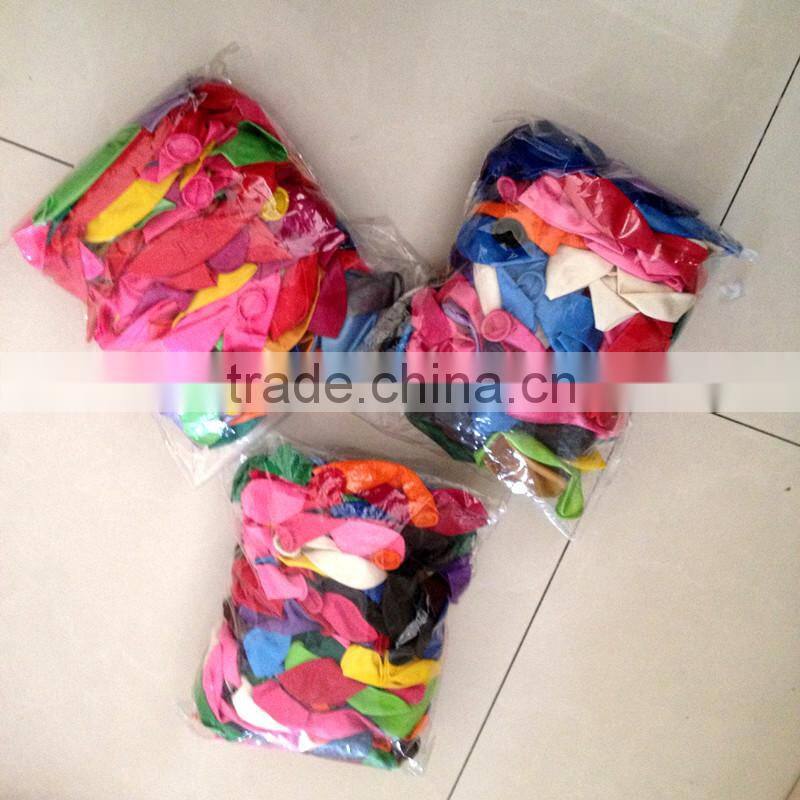 Christmas transparent baloons with confetti inside confetti ballons