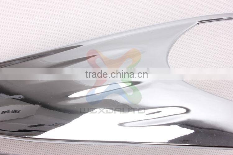 SET CHROME REAR TAIL LIGHT LAMP COVER TAIL LAMP COVER FOR VERNA 2010-2013