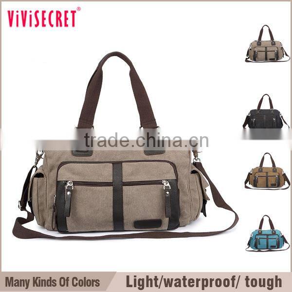 vivisecret Unisex Vintage One Cross Strap Canvas Messenger Bag