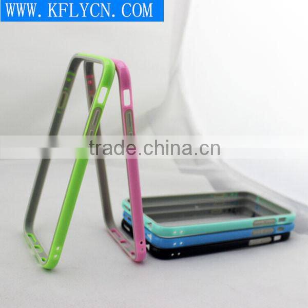 hard and rigid metalic frame well protective phone case for iphone 6