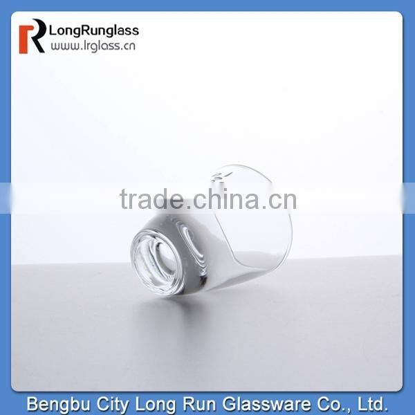 LongRun bengbu popular mini wine glass for whole sale with fancy decal