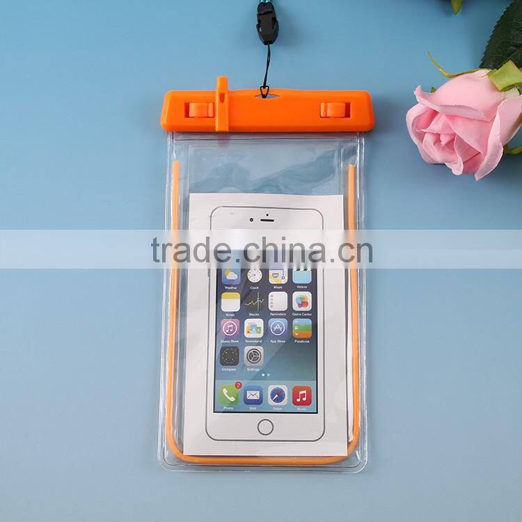 Hotest sales waterproof phone bag for universal mobile phone