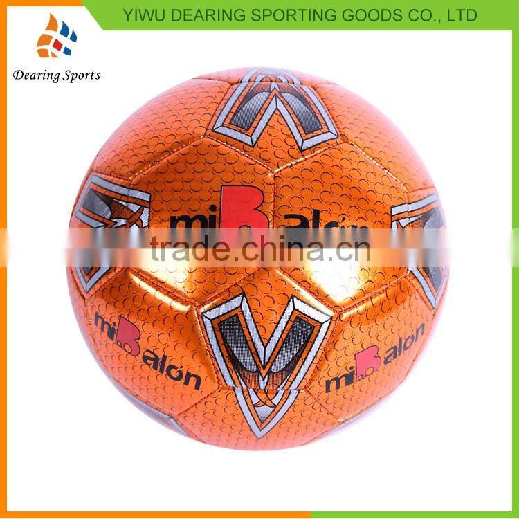 New products custom design outdoor games soccer balls 2016