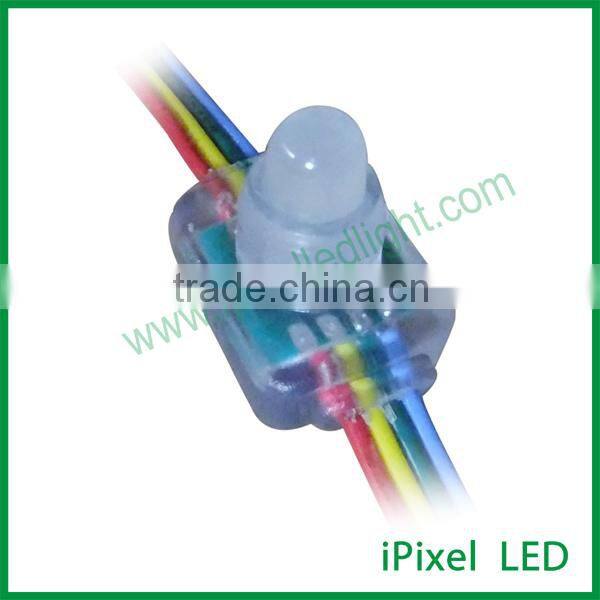 outdoor full color 12mm flat sting led pixel sm16716 for led display screen