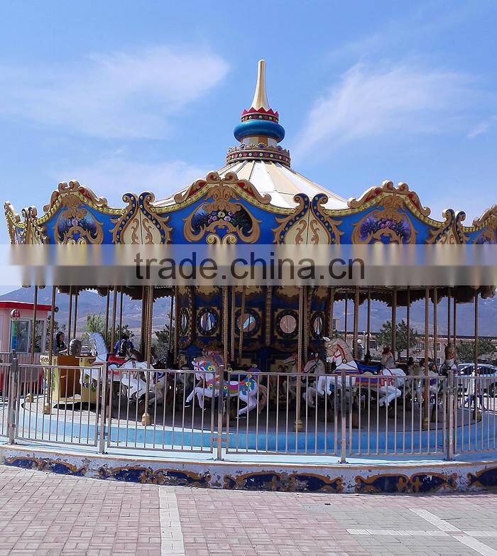 Children Loved Play Game Amusement Ocean Carousel Horse Kids Carousel Ride