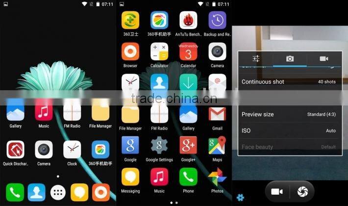 Original Cubot X12 5" Quad Core MTK6735 1.0Ghz Android 5.1 3G Celular Mobile Phone Dual SIM Dual Standby 1G RAM 8G ROM Phone