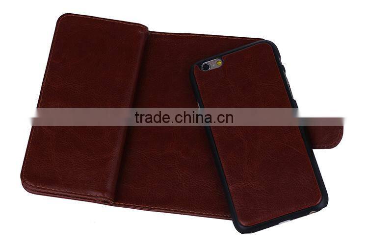 Wholesale Cell Phone Case For iP 6/Wallet Leather Cell Phone Case