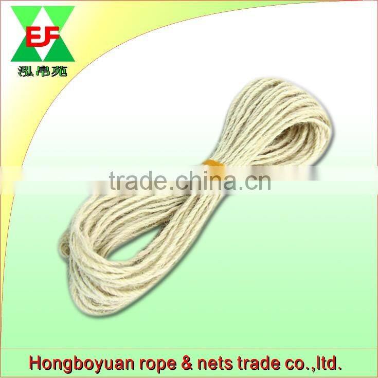 High-strength safety ramie rope