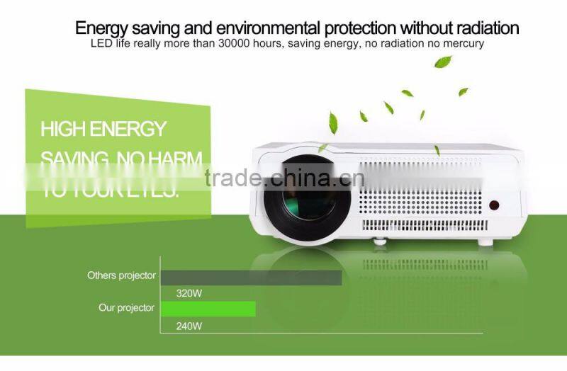 Android Projector 1080P Support Home Theater Portable DVD Projectors