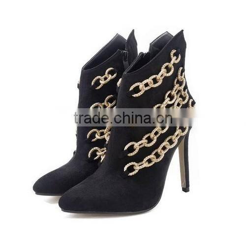 women heel shoes newest designs christmas shoes 2017 PF4409