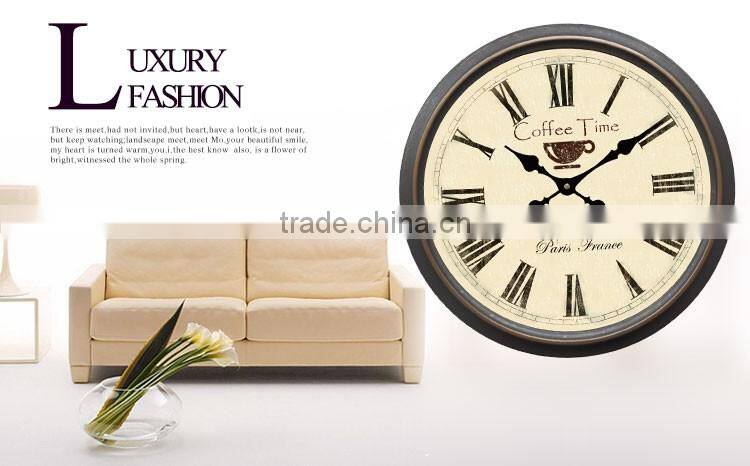 Plastic office wall clock