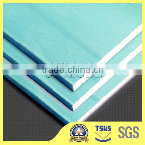Moisture resistant drywall plasterboard price high quality gypsum design boards