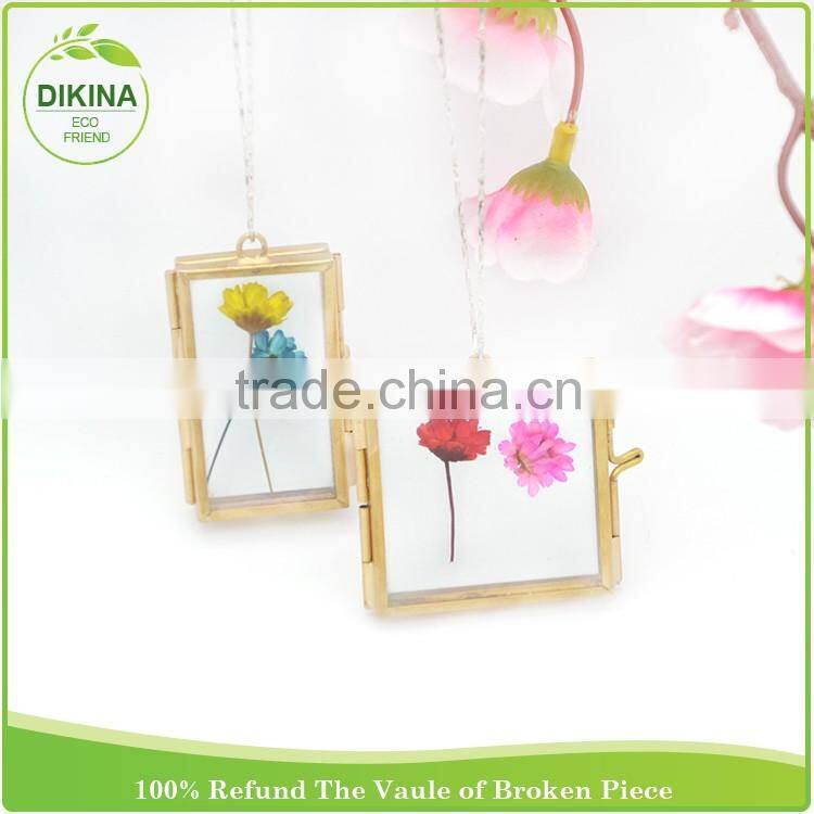 ~MINI Brass Love art glass wedding gift Letters , Anniversary presents for wife , decoupage wall hanging frame shadow box