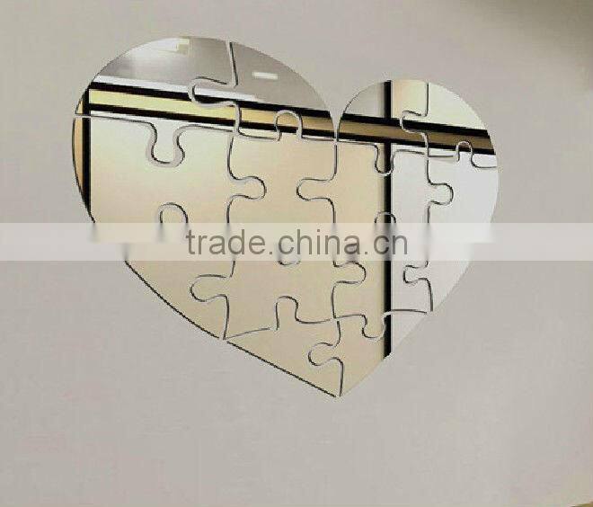 Acrylic wall mirror stickers (ASA-002)