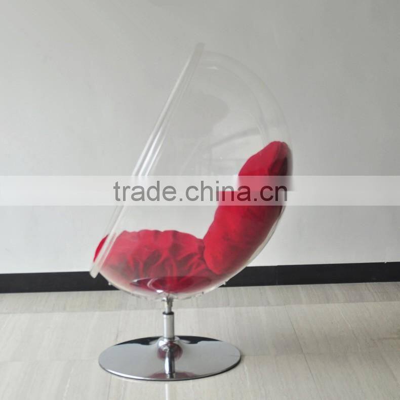 China fatory directly sale indoor hanging chair acrylic hanging bubble chair relax chair