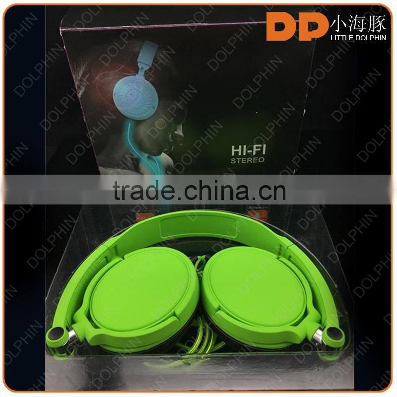 stereo sport light up earphone headphone headset with microphone for xiaomi earphone