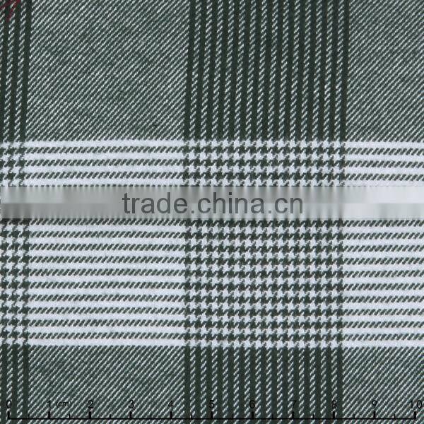 James Cotton-Tencel Twill Shirting Fabric, Flannel/Two-side Brushing Check/Plaid Fabric series one