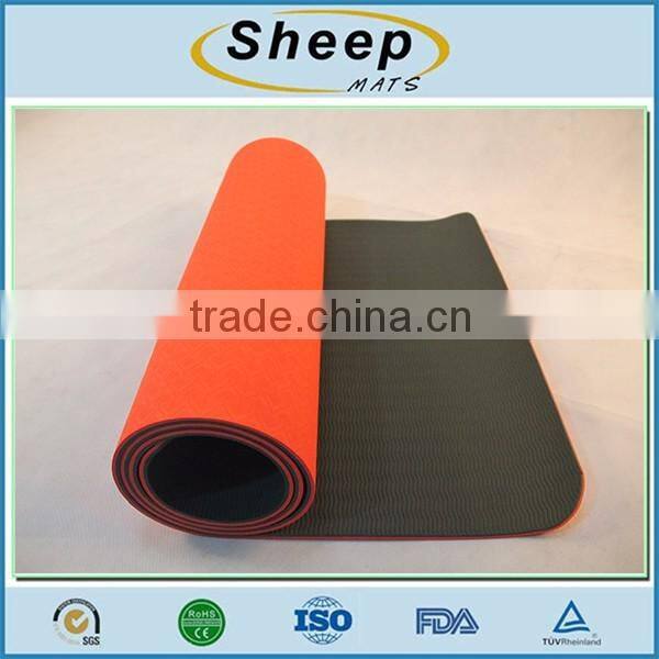 Professional training durable natural organic yoga mat