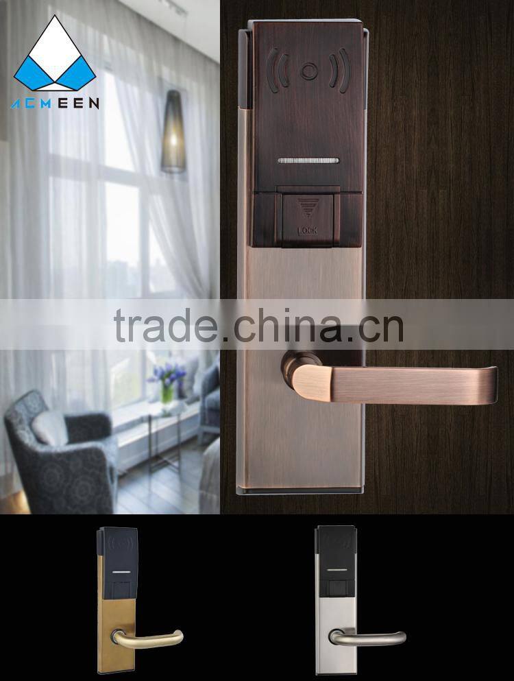 hotel key card lock, hotel door lock