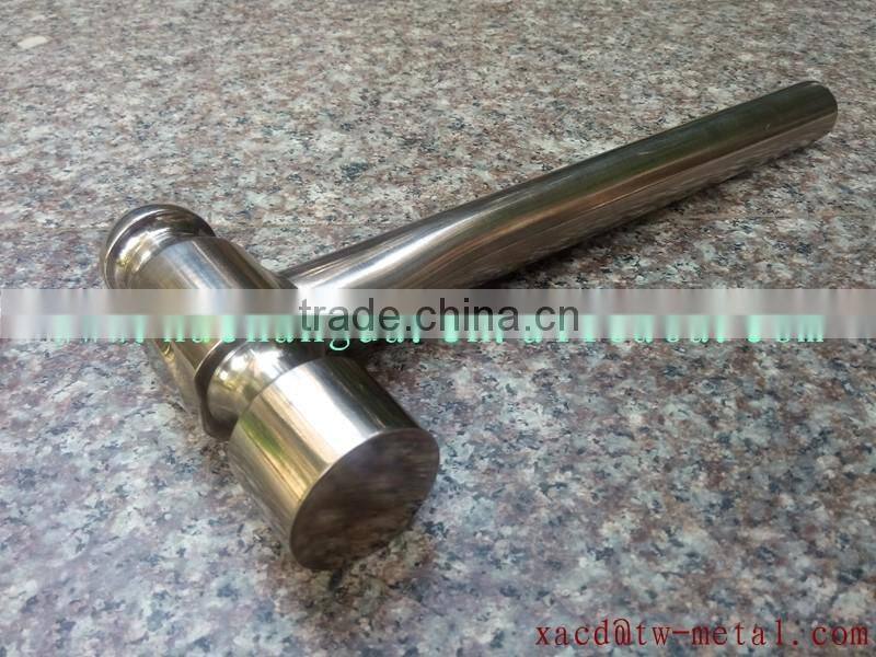 Customized Titanium hammer made XACD titanium bicycle tools Gr.9 titanium hammer