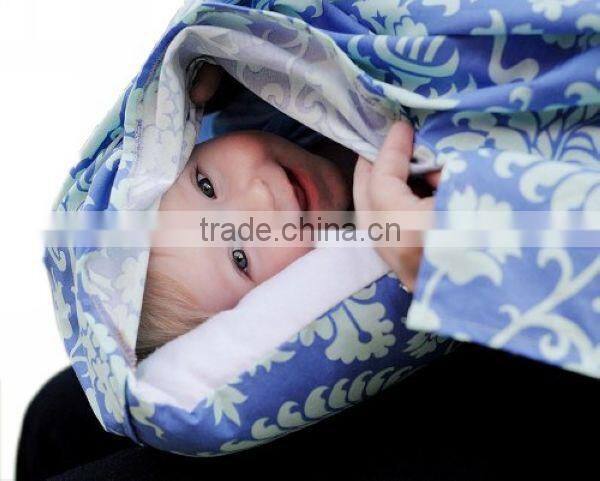 100% organic cotton printed twill Breastfeeding soft and light weight Nursing Poncho Cover Up