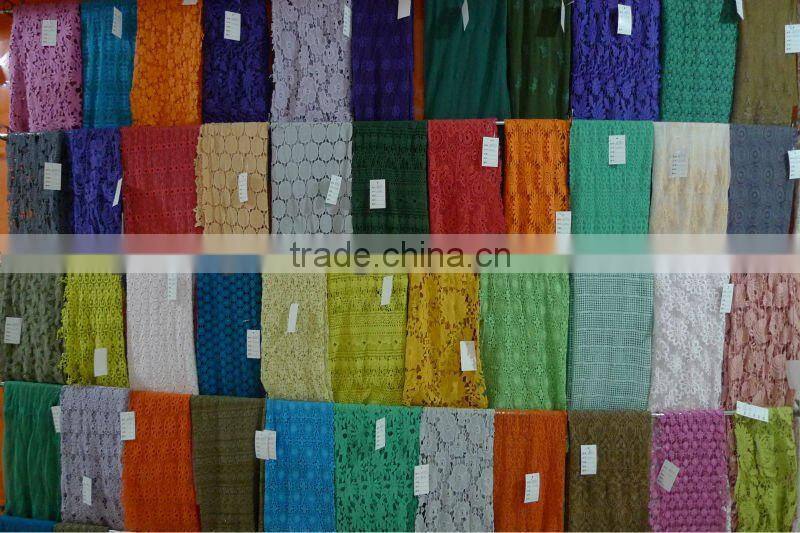 fashion stock african lace fabrics