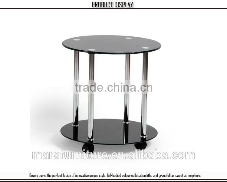 New design glass side table LCT-016 for sale