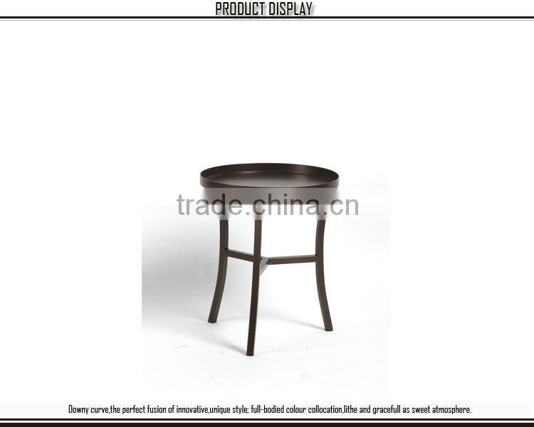 Living room furniture metal coffee table