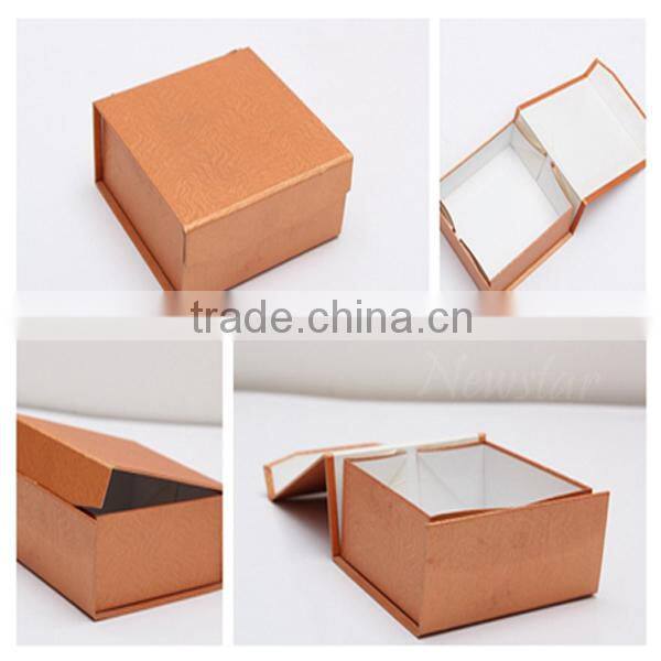 custom printing cardboard box with magnetic, flat pack shipping paper box
