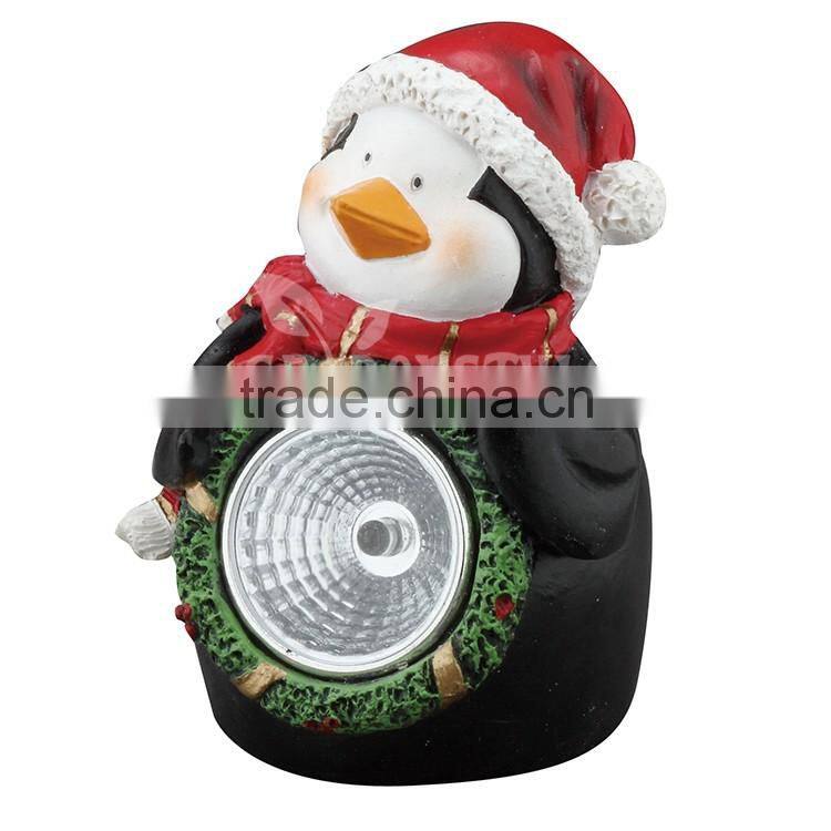 Led Santa Claus Solar Outdoor Garden resin Light and Lawn Light