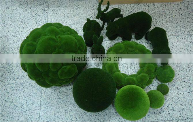 Fake grass animal rabbit for decor