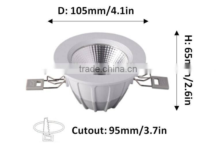 Jewellery showroom furniture design / LED suspended downlight 7w / COB led lamp factory