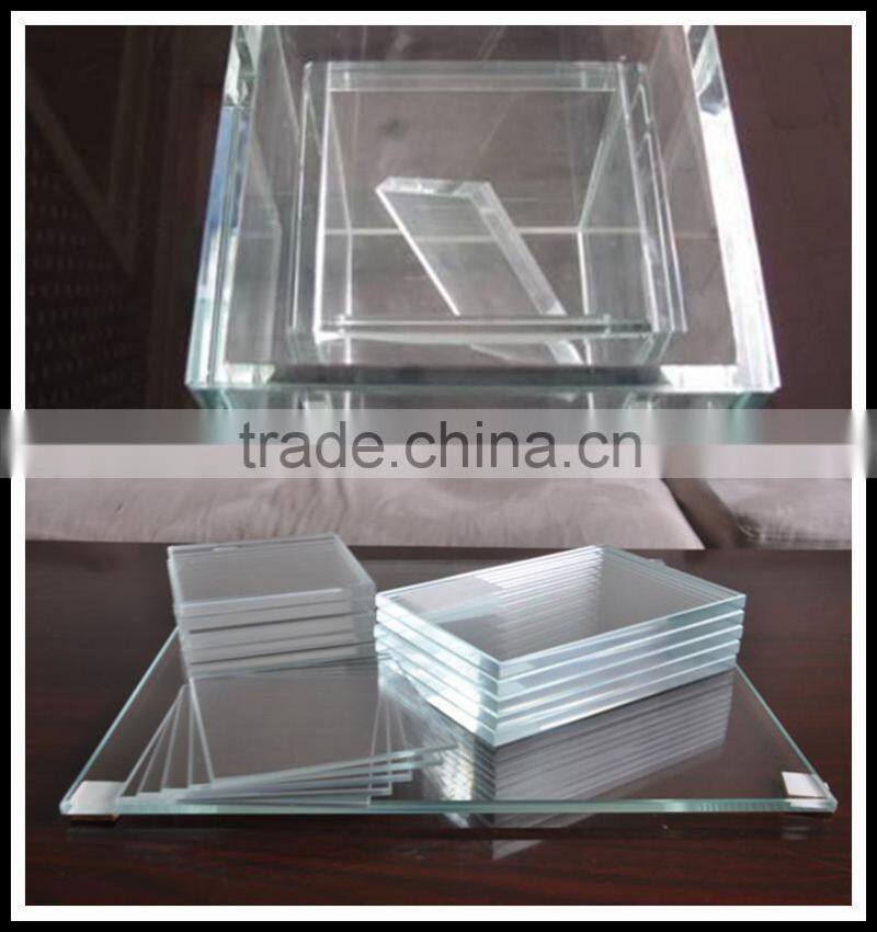 2-19mm extra clear reinforced glass