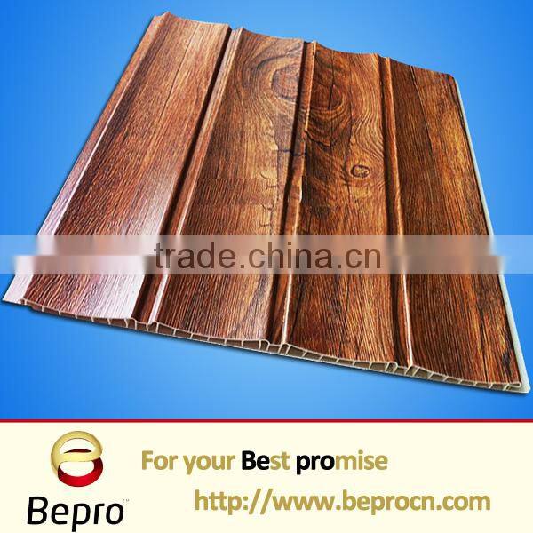 25cm middle groove Decorative PVC ceiling cladding wall panel for bathroom