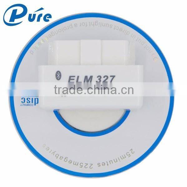 High quality V2.1 ELM327 bluetooth v1.5 Hardware Version OBD2 Scanner Car Diagnostic Scan Tool