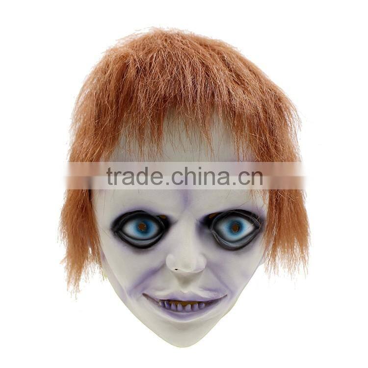 Realistic Halloween Face Carnival Boy Masquerade Latex Masks for Men