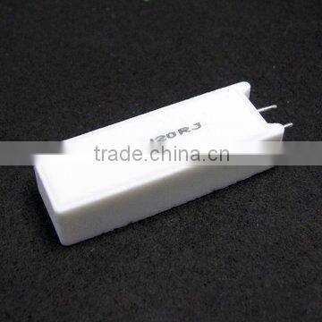 Ceramic Core 2R 10 Kilo Ohm Temperature Fuse Cement Resistor