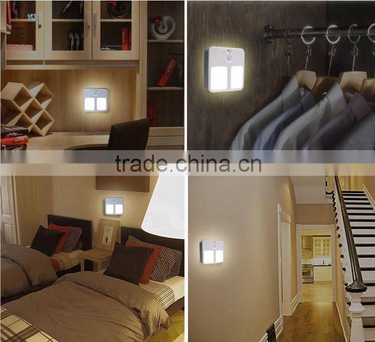 Battery-Powered Motion-Sensing LED Stick-Anywhere Nightlight