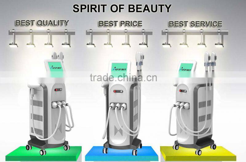 Spiritlaser IE-15 3 in 1 beauty instrument Shr Elight nd yag laser modules